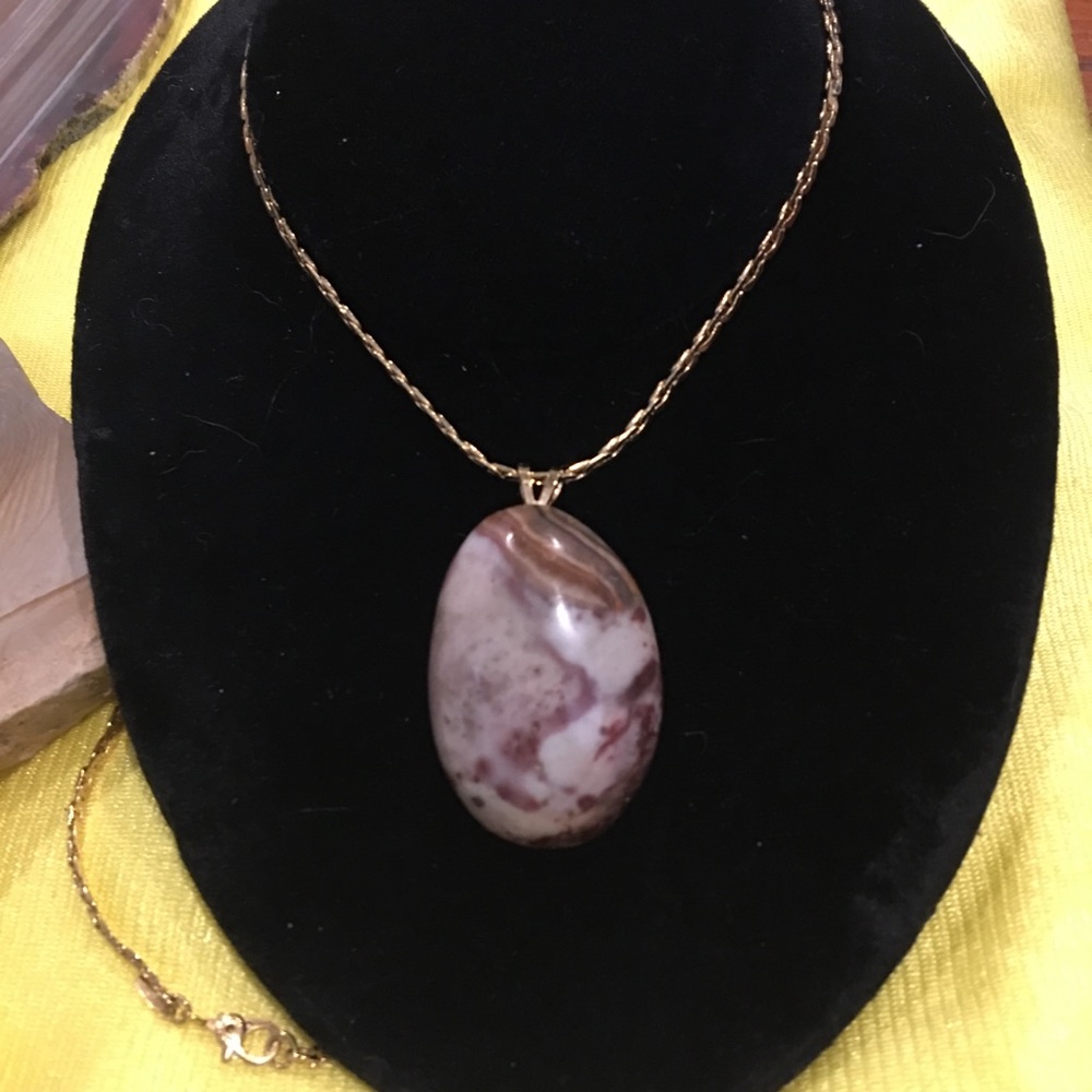 🩸Picture Jasper Agate Necklace🩸